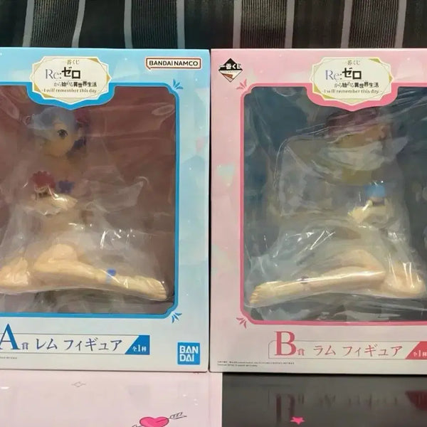 [BUNJANG] Re:Zero Ram & Rem Ichiban Kuji A & B Prize Figures / 택포21) re제로 리제로 렘 람 제일복권 a b상 피규어