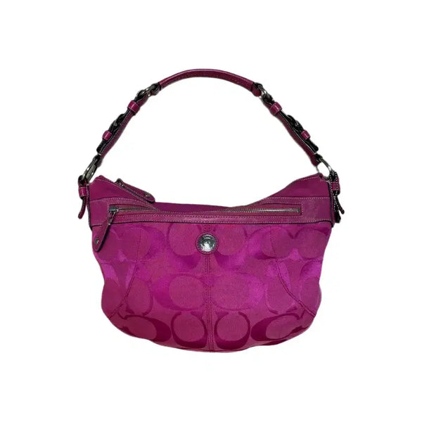 [BUNJANG] Coach Hot Pink Shoulder Bag / Coach 코치 가방 숄더백 hot pink