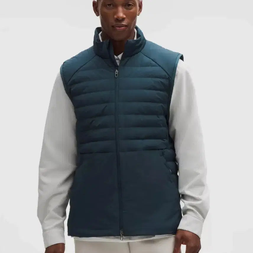 [BUNJANG] Lululemon Down For It All Padded Vest IndoChina Blue XL / [XL] 룰루레몬 다운포잇올 패딩조끼 인도차이나 블루
