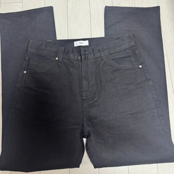 [BUNJANG] Elwood Black Flare Jeans / 엘무드 블랙 플레어진