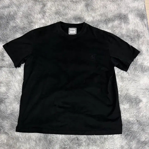 [BUNJANG] Wooyoungmi Butterfly Back Logo Short Sleeve T-Shirt Size 50 / 우영미 나비 백로고 반팔 <size 50>