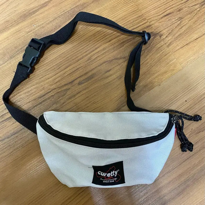 [BUNJANG] Curety Hip Pack Crossbody Bag Light Grey / 큐레티 힙색 겸 크로스백 미사용