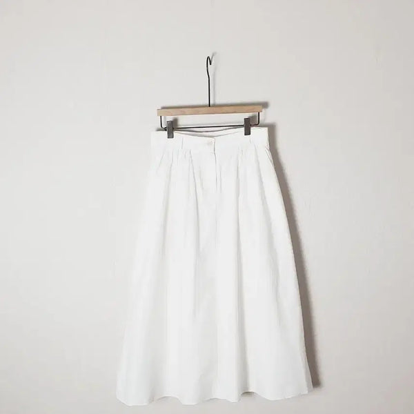 [BUNJANG] Rebasicment Hepburn Pin-Tuck Long Skirt / (새) 고퀄 르베이스먼트 햅번 스커트 s.m