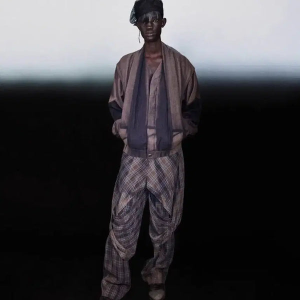 [BUNJANG] Ji Yong Kim 22AW Draping Pants S / 지용킴 22aw 드레이핑 팬츠 S
