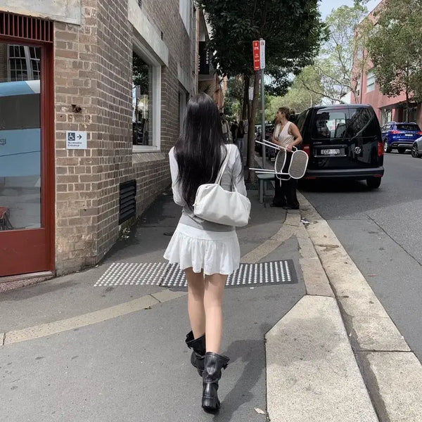 [BUNJANG] Leeds Frank Leather Bag Ivory / 리즈 Leeds 프랭크 레더 가방 아이보리