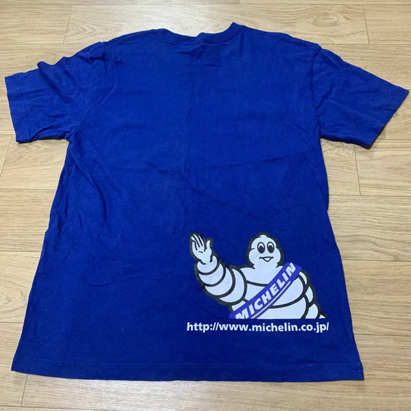 [BUNJANG] Michelin Japan Official Goods Bibendum Graphic T-Shirt / F-90) Michelin 미쉐린 일본 라인 오피셜 굿즈 티셔츠