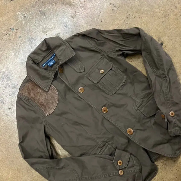 [BUNJANG] Polo Ralph Lauren Brown Hunting Jacket / [정품/2] 랄프로렌 헌팅 자켓 브라운