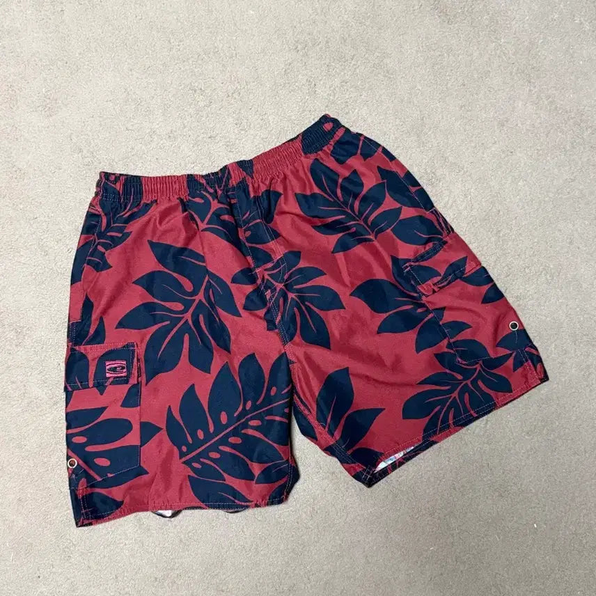 [BUNJANG] Men's Swim Trunks XL Leaf Pattern / 수영복 바지 xl