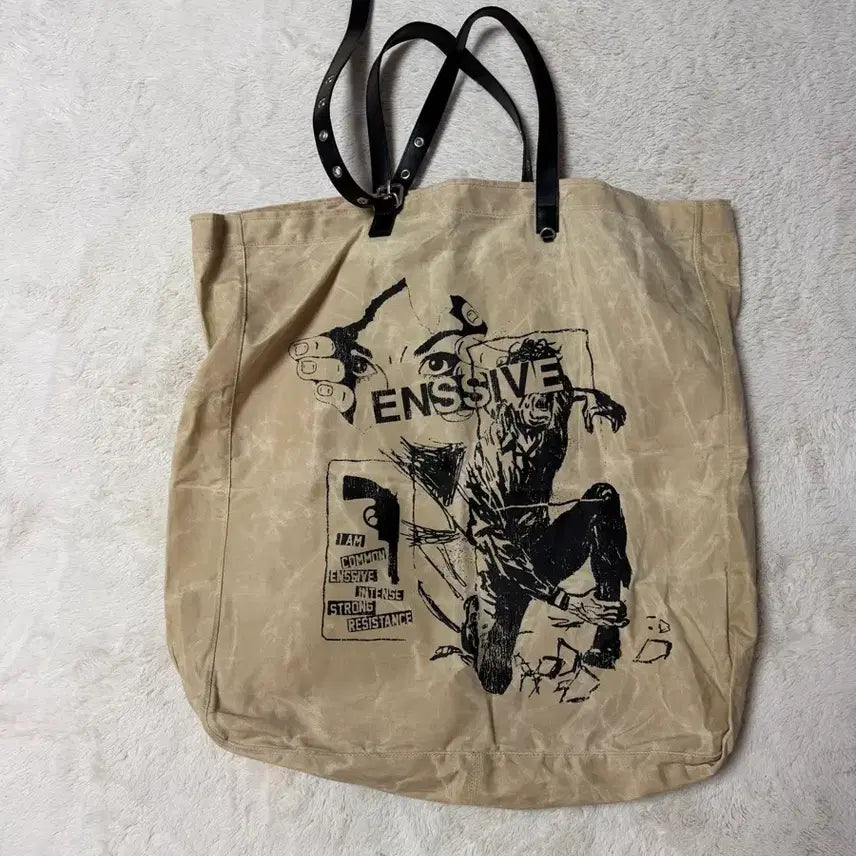 [BUNJANG] Enssive Vintage Tote Bag / 엔시브 빈티지 토트백 enssive