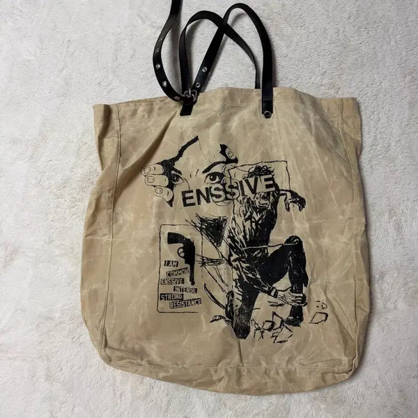[BUNJANG] Enssive Vintage Tote Bag / 엔시브 빈티지 토트백 enssive
