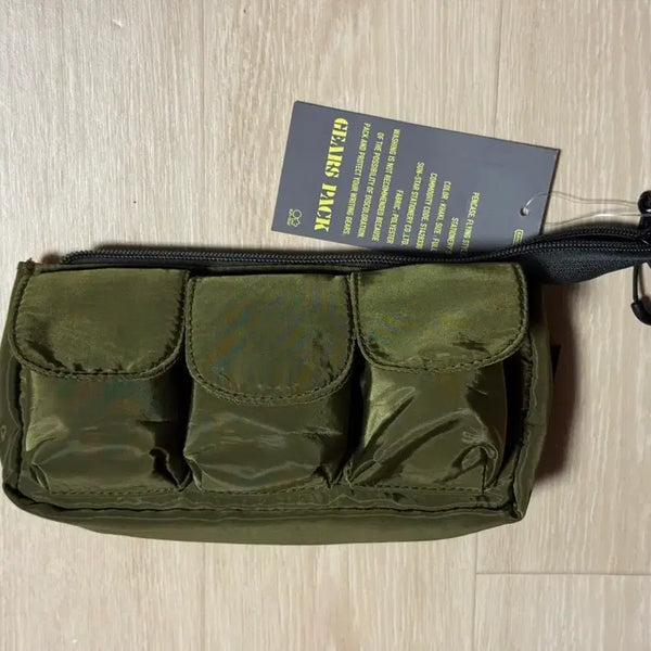 [BUNJANG] Porter-Style Bandai Gears Pack Pencil Case Khaki / (새제품) 포터st 반다이 기어스팩 필통 펜케이스 카키 컬러