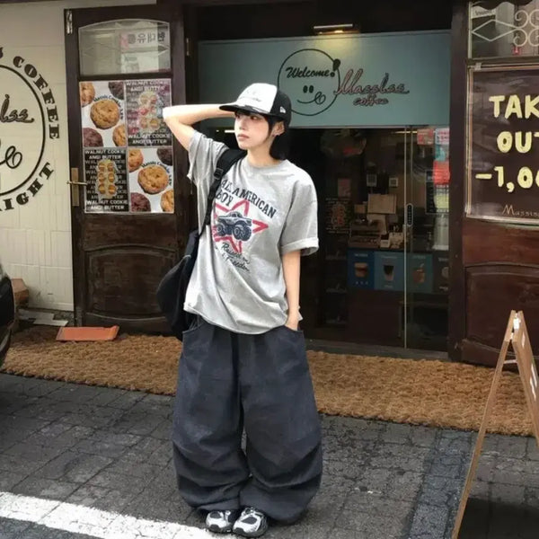 [BUNJANG] Short-Sleeve T-Shirt / 에이블리 반팔티