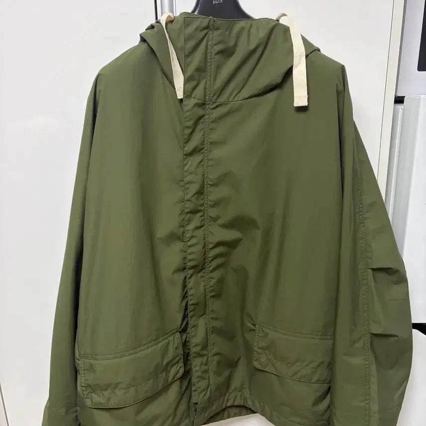 [BUNJANG] nanamica Hooded Deck Jacket Olive / 나나미카 후디드 덱자켓 올리브