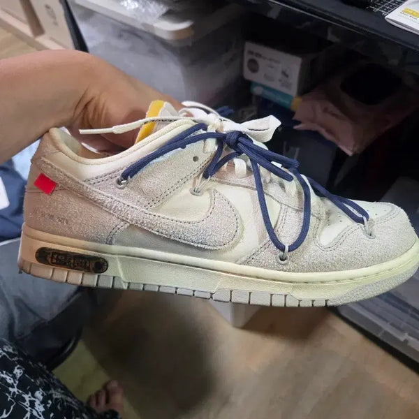 [BUNJANG] Nike Dunk Low Off-White x Off-White Certified Authentic (Size 270) / 나이키 덩크 로우 오프화이트 270