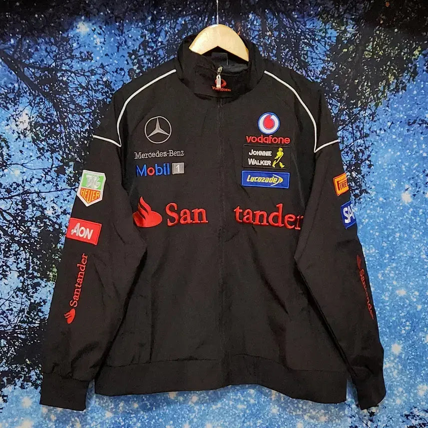 [BUNJANG] Mercedes-Benz F1 Racing Windbreaker Jacket XL / [vintage] 남성 벤츠 F1 레이싱 바람막이 자켓 XL