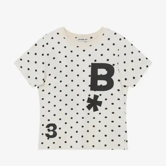 [BUNJANG] BAUFOUT Dot T-Shirt Ivory / 바우프 도트 티셔츠 아이보리
