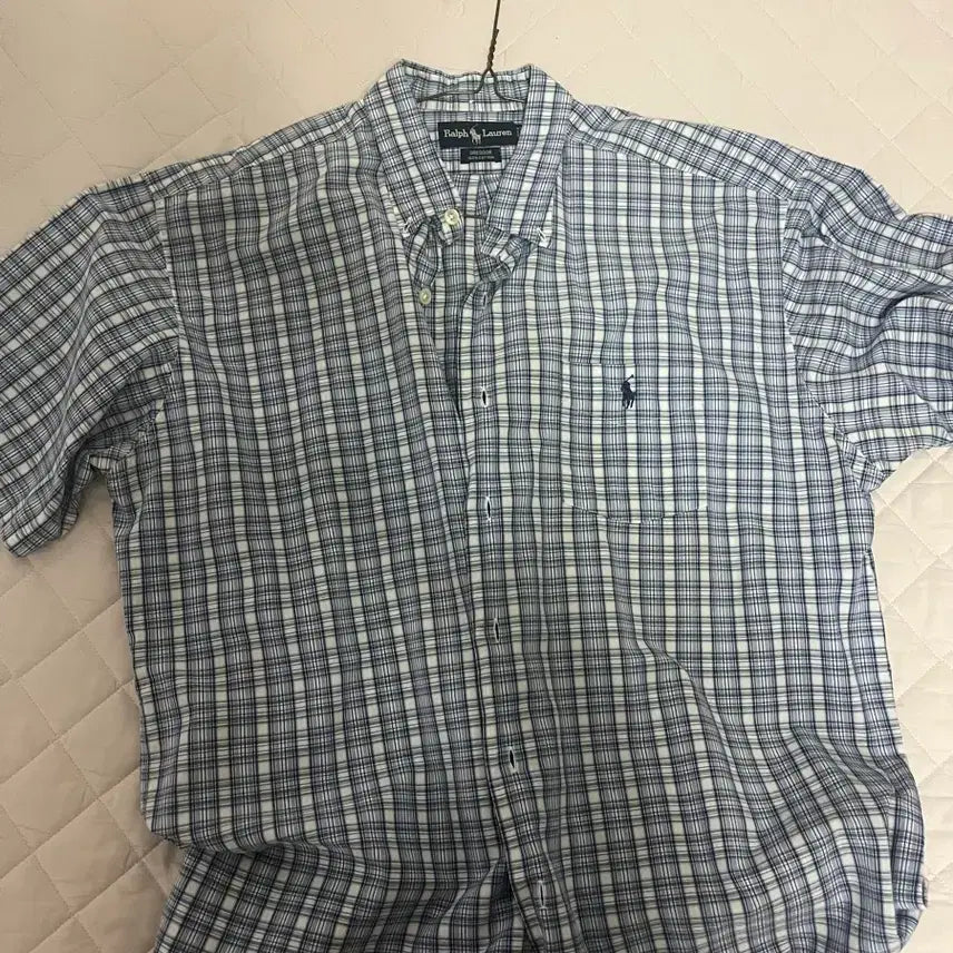 [BUNJANG] Polo Ralph Lauren Gregor Short Sleeve Shirt / 폴로랄프로렌 그레고르 반팔셔츠