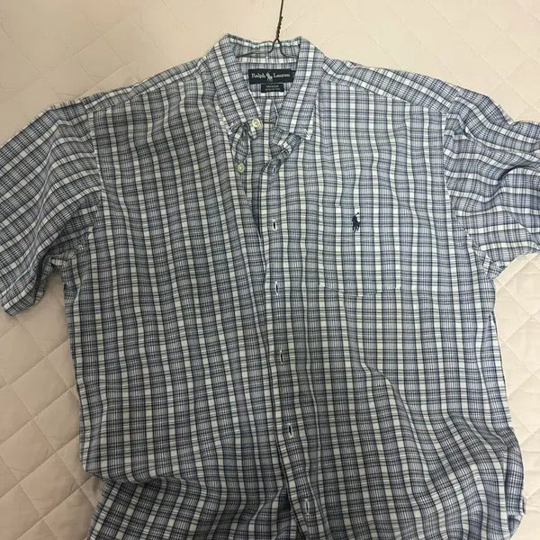[BUNJANG] Polo Ralph Lauren Gregor Short Sleeve Shirt / 폴로랄프로렌 그레고르 반팔셔츠