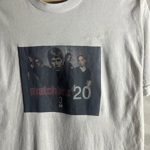 [BUNJANG] 00s Vintage Matchbox Band T-Shirt / 00s 빈티지 매치박스 밴드티셔츠