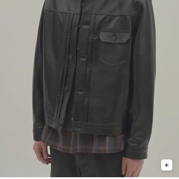 [BUNJANG] The Row 19XX Leather Jacket Black / 인더로우 레더 19XX 자켓 블랙