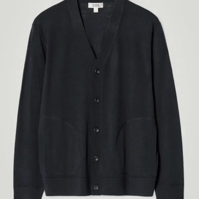 [BUNJANG] COS V-Neck Merino Wool Cardigan Dark Navy / [M] cos 코스 브이넥 울 메리노 가디건 다크네이비