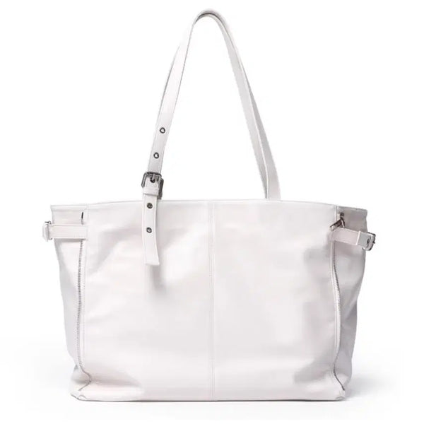 [BUNJANG] Samo Ondoh Zipper Shopper Bag L Goat Cream / 세이모온도 zipper shopper bag L goat cream