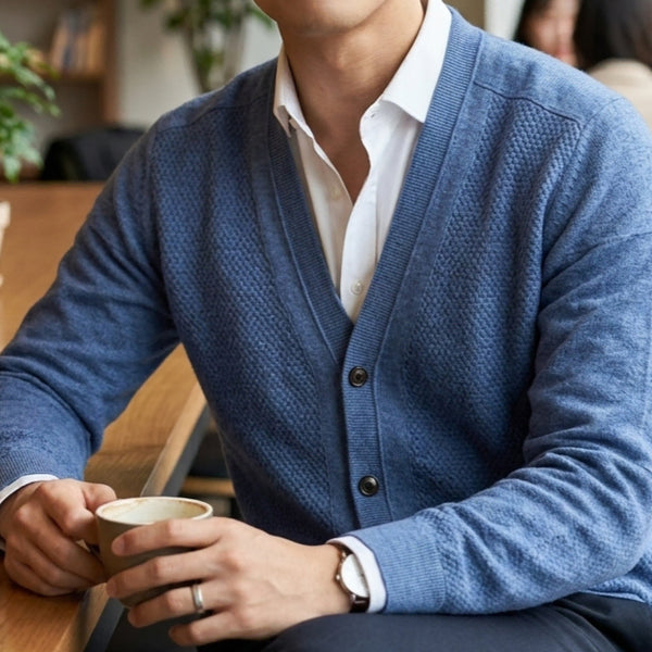 [BUNJANG] TIME 100% Wool Round Knit / 타임 프리미엄 100% 울 라운드 니트 100