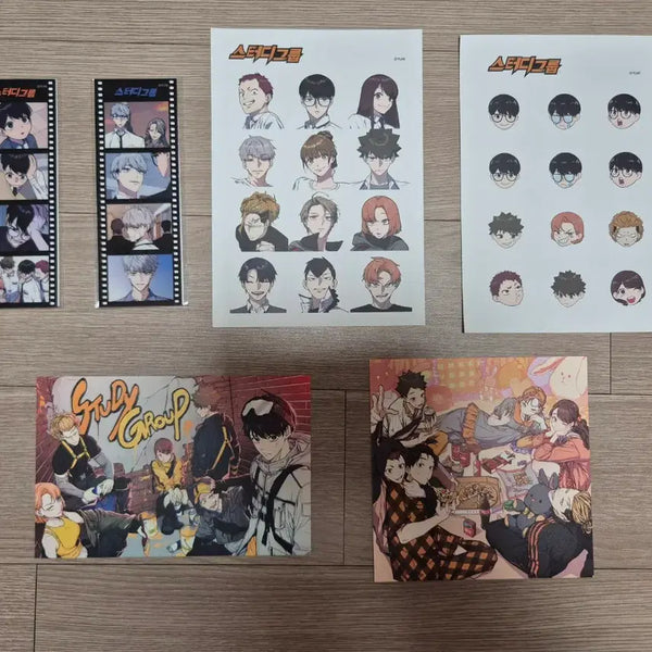 [BUNJANG] Study Group Bundle Set Merchandise / 스터디그룹 굿즈 일괄 웹툰