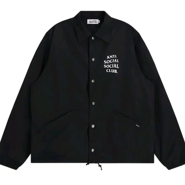 [BUNJANG] Anti Social Social Club Coach Jacket Black M / 안티소셜소셜클럽 코치 자켓 블랙