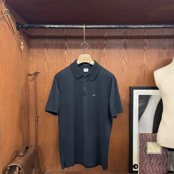 [BUNJANG] CP Company Pique T-Shirt Cotton 100 Size L (100) / 시피컴퍼니 피퀘 티셔츠 100