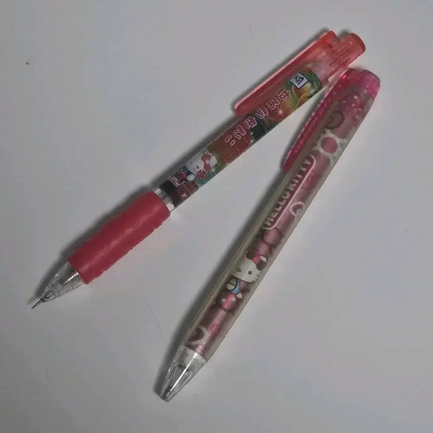 [BUNJANG] Sanrio Hello Kitty Vintage Mechanical Pencil Bundle / 고전문구 키티 샤프 일괄 양도
