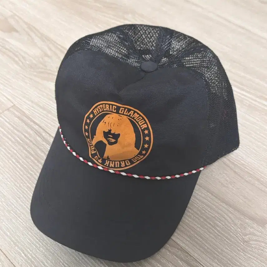 [BUNJANG] Hysteric Glamour Vintage Trucker Cap Black / (희귀) 빈티지 히스테릭 글래머 트럭커 캡 블랙