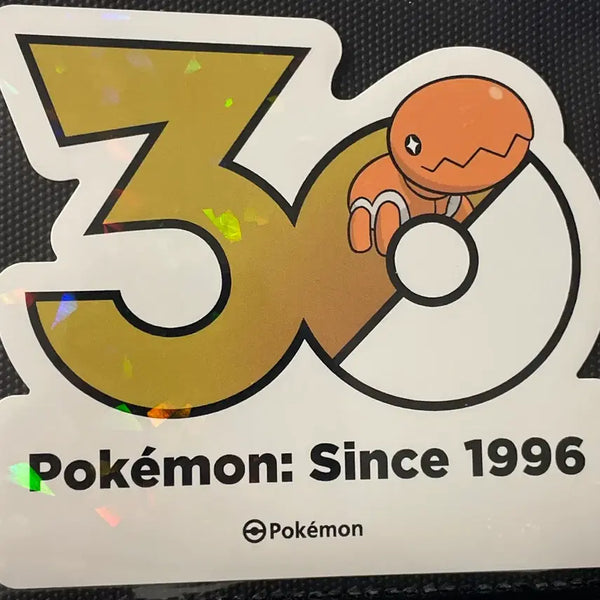 [BUNJANG] Pokemon 30th Anniversary Topche Sticker / 포켓몬 30주년 스티커 톱치