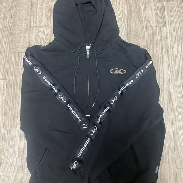 [BUNJANG] Born To Win Hooded Zip-Up Size 2 / 본투윈 후드집업 2사이즈