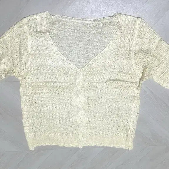 [BUNJANG] Summer Sun Protection Cardigan / 여름 살안타 가디건 새제품