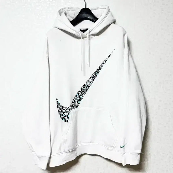 [BUNJANG] Nike Women's Big Swoosh Hoodie Oversized Fit XL / [XL,105]나이키 여성 빅스우시 후드티 오버핏
