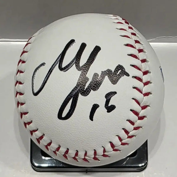 [BUNJANG] Yura Miyaji Signed Baseball with Samsung Logo / 미야지 유라 삼성 로고볼 싸인볼