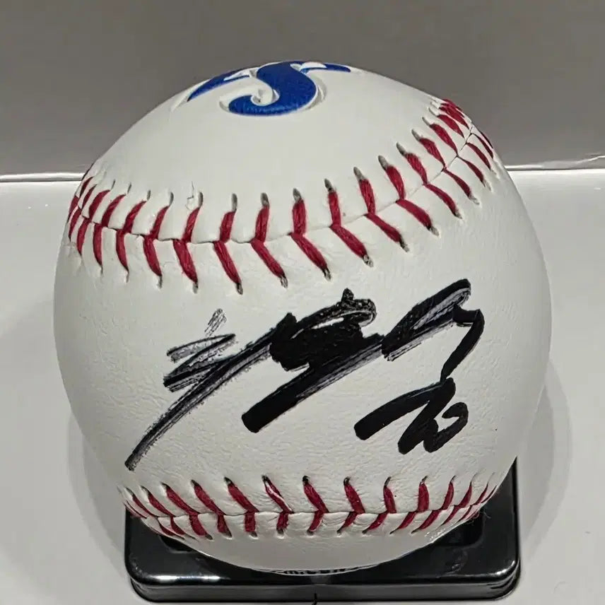 [BUNJANG] Choi Won-tae Signed Baseball / 최원태 삼성 로고볼 싸인볼