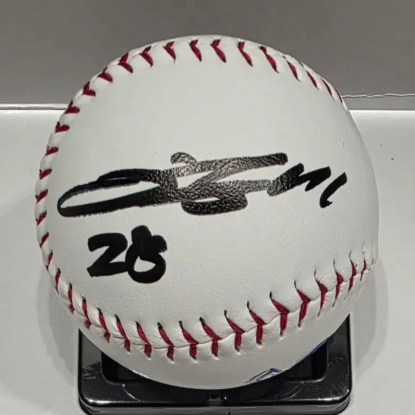 [BUNJANG] Lee Seung-min Signed Samsung Logo Ball / 이승민 삼성 로고볼 싸인볼