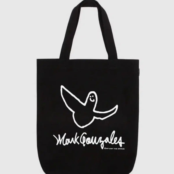 [BUNJANG] Mark Gonzales Eco Bag Black / 마크곤잘레스 에코백 블랙