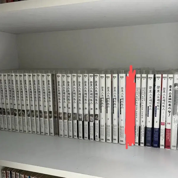 [BUNJANG] Bungo Stray Dogs Manga Set (First Edition, POB Included) / 문스독 만화책 (초판O,특전O)