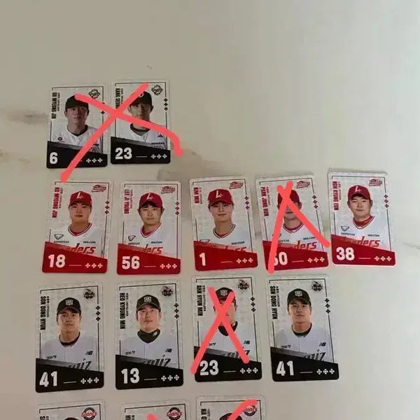 [BUNJANG] Paldos Bibimyeon KBO Baseball Card Bundle Set / 팔도 비빔면 kbo 카드 교환 및 판매 (KT,SSG,롯데 > 삼성