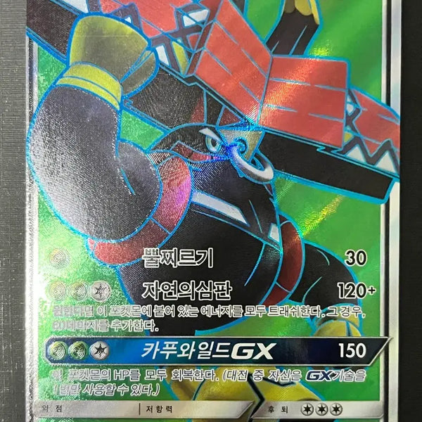 [BUNJANG] Pokemon Card Kapu-Bururu GX SR (SM2+) / 포켓몬카드 카푸브루루GX SR (sm2+)-2017-