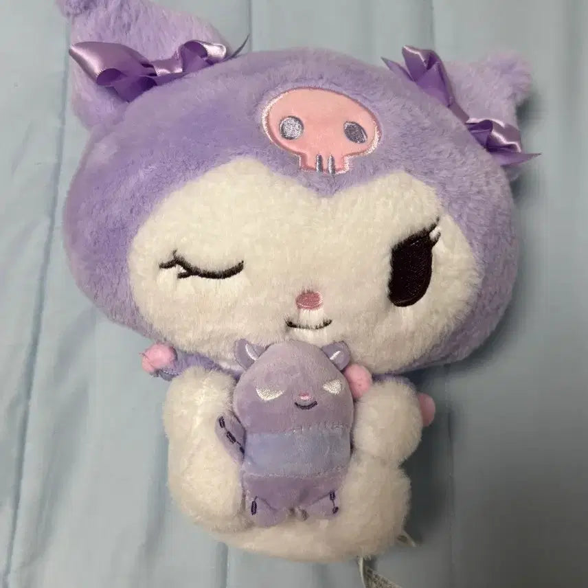 [BUNJANG] Sanrio Kuromi Medium Plush Doll / <인형뽑기 상품> 산리오 쿠로미 중형 인형