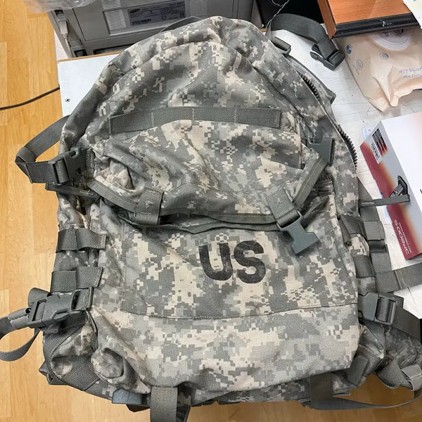 [BUNJANG] US Military Original ACU MOLLE II Assault Pack 3-Day Backpack / 일주일세일 18.미군 오리지널 ACU 몰리2 어썰트 팩 등산 15