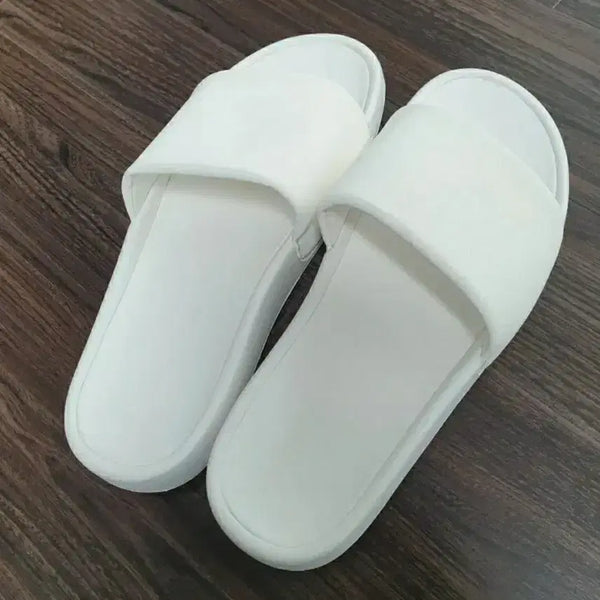 [BUNJANG] White Comfortable Slippers / (새상품) 하얀 슬리퍼