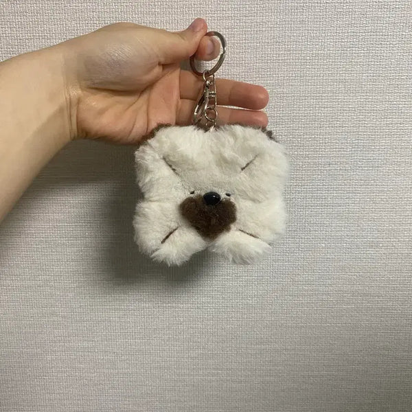 [BUNJANG] Amuropy Clover Mochi Animal Plush Keychain / 아무로키 네잎클로버 찹쌀멍 인형 키링