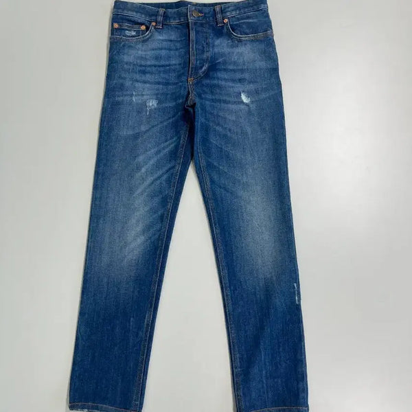 [BUNJANG] Givenchy Pocket Star Embroidery Slim Fit Denim Pants / [정품] 지방시 포켓 스타 자수 포인트 슬림핏 데님 팬츠