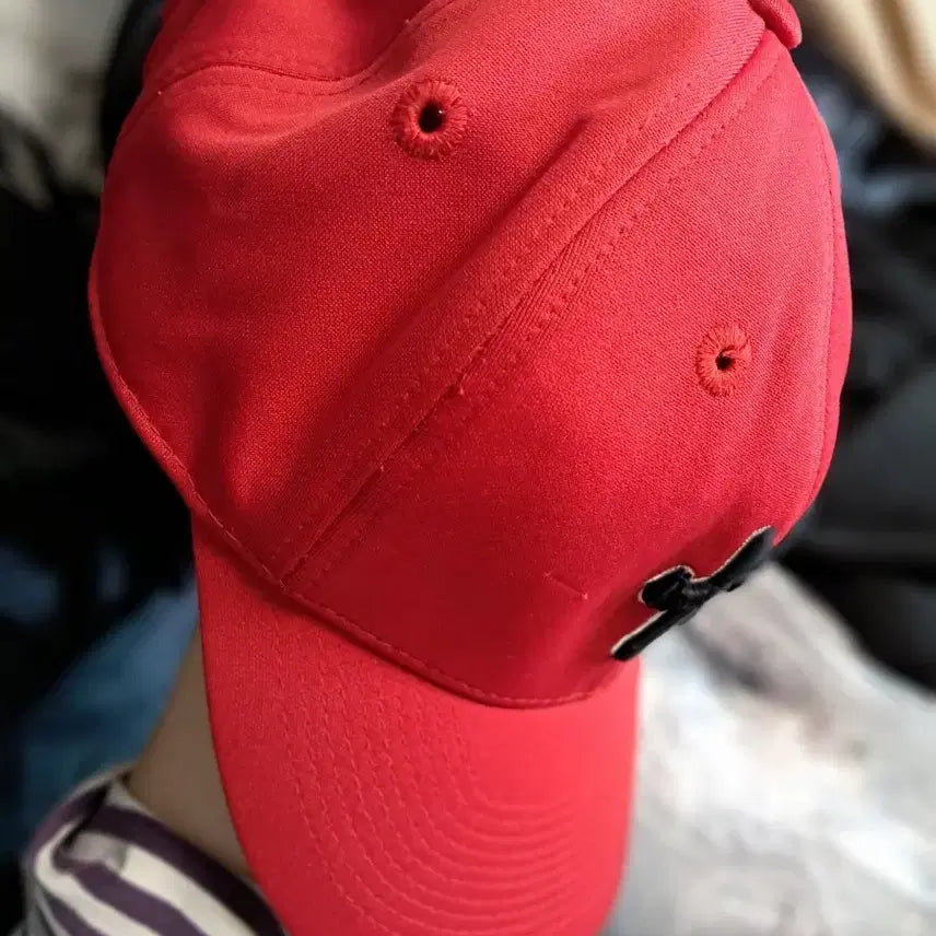 [BUNJANG] Red Cap / 캡 모자 레드