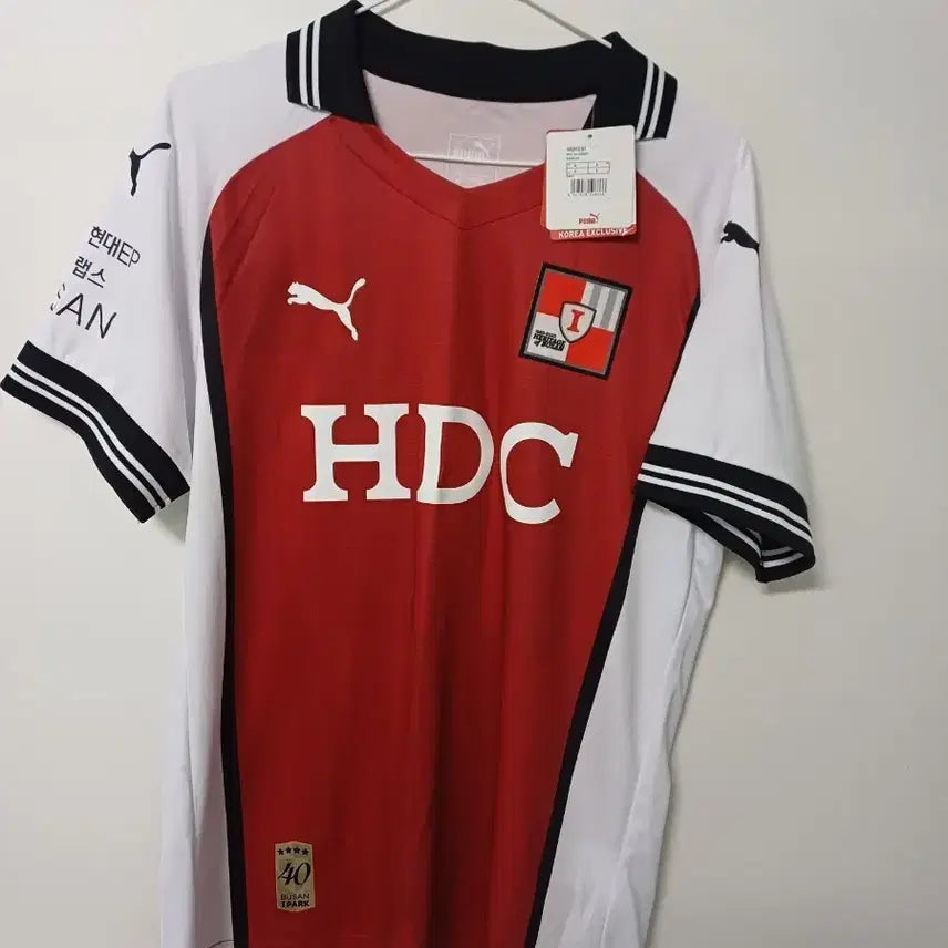 [BUNJANG] Puma Busan IPark 40th Anniversary Football Jersey / 푸마 부산아이파크 40주년 축구유니폼 (새상품.스판95-100)